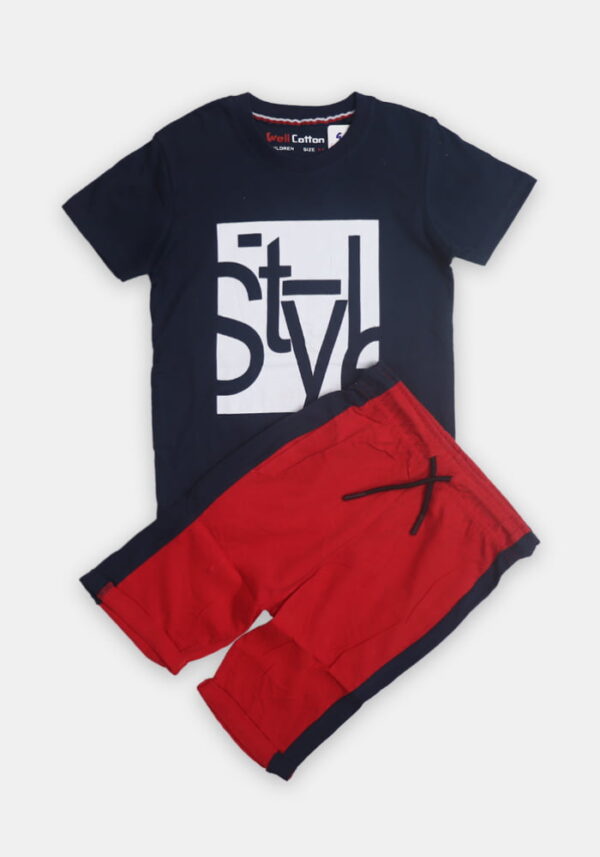 boys t-shirt STYLE Navy_Blue