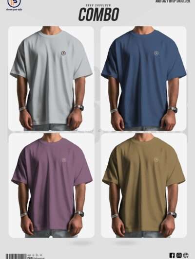 men’s drop shoulder t-shirt