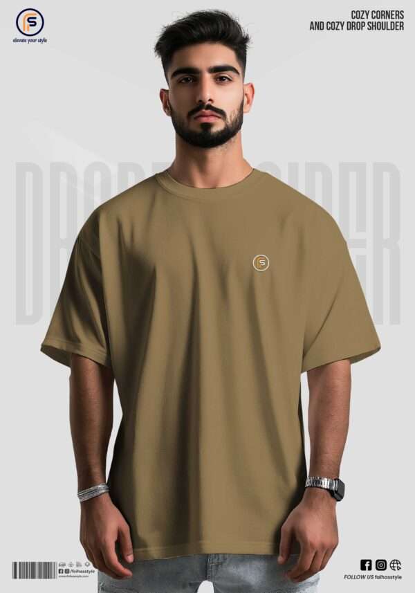 men’s drop shoulder t-shirt
