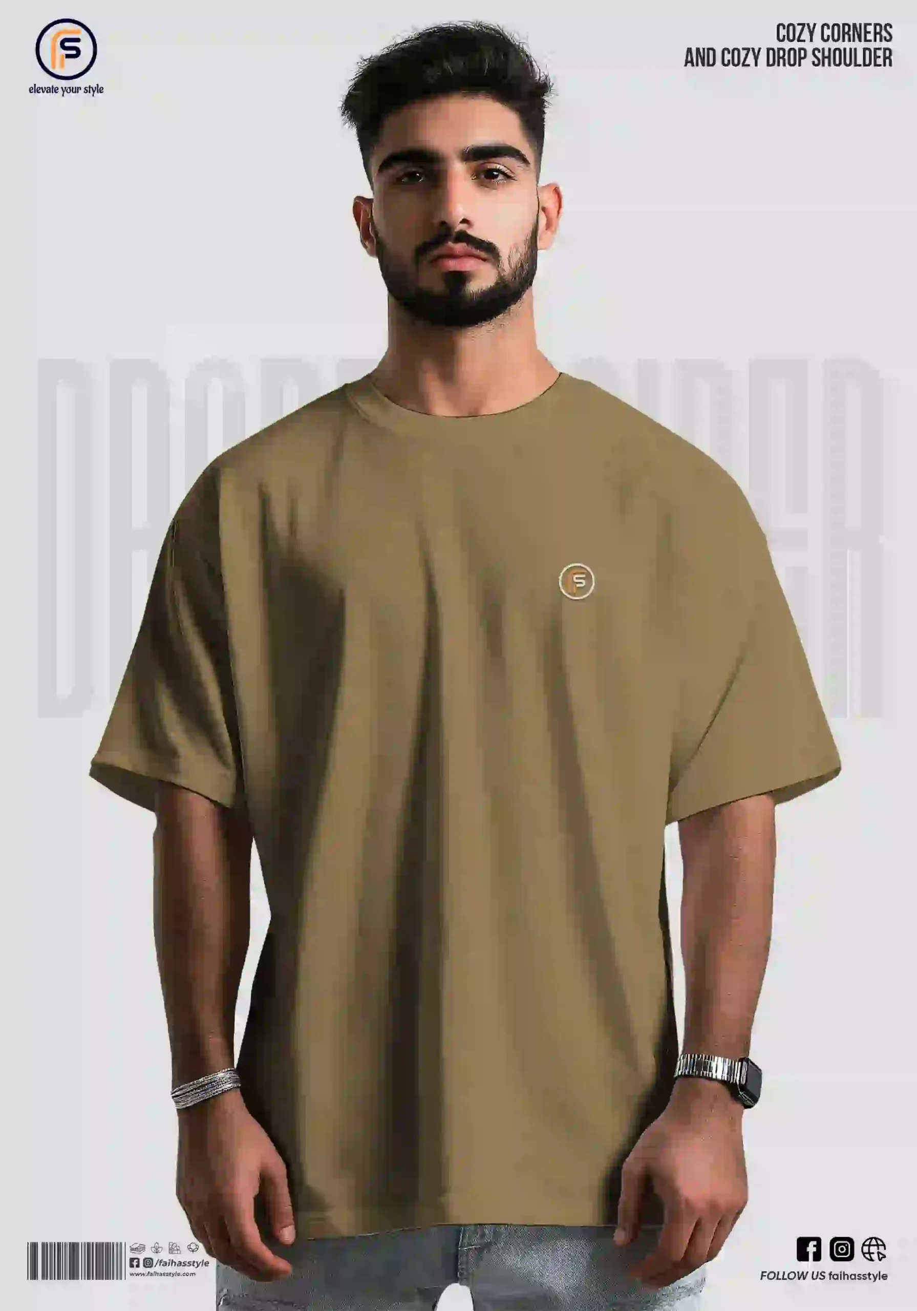 Faiha’s GravityFit Oversized Tee