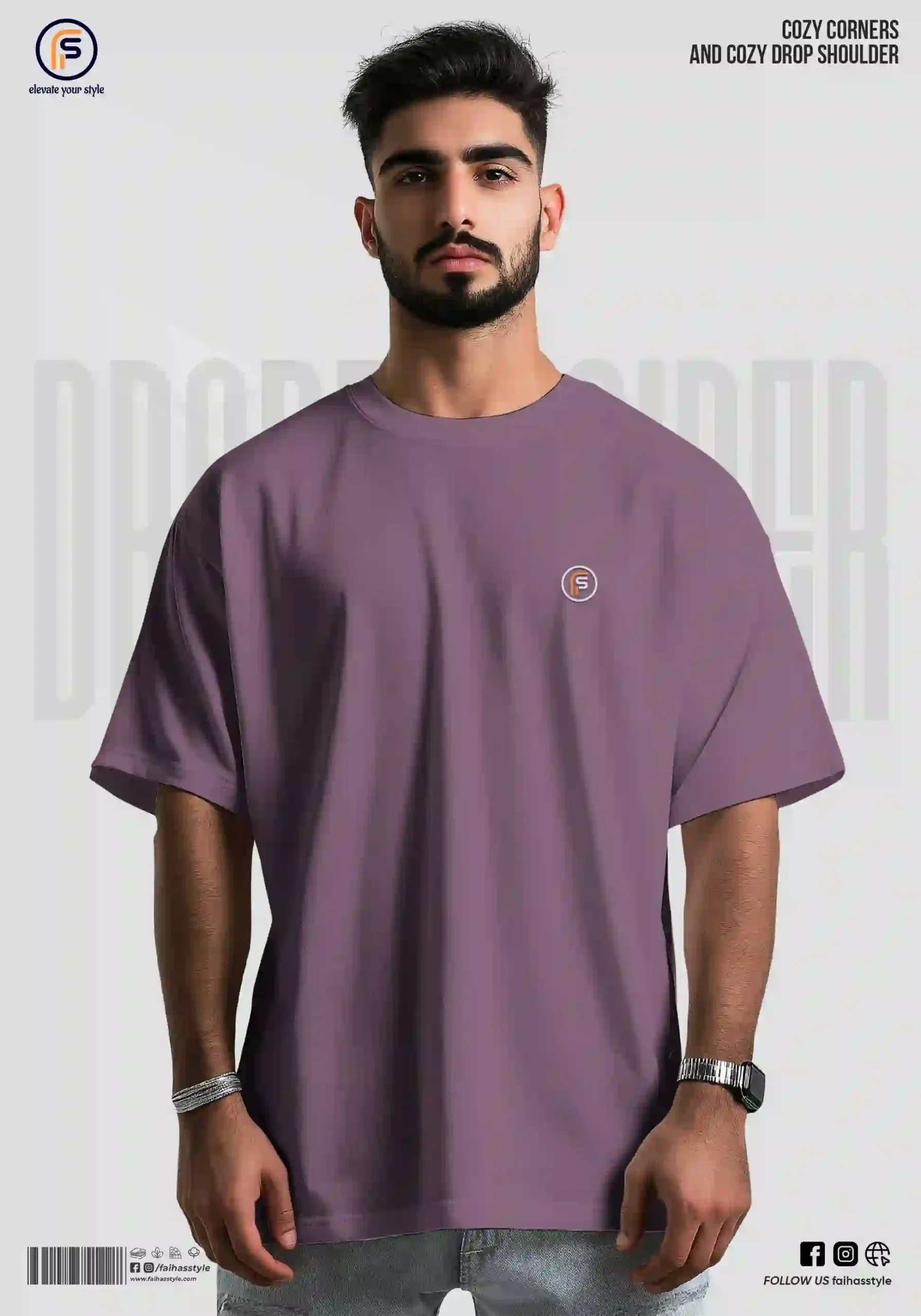 Faiha’s GravityFit Oversized Tee