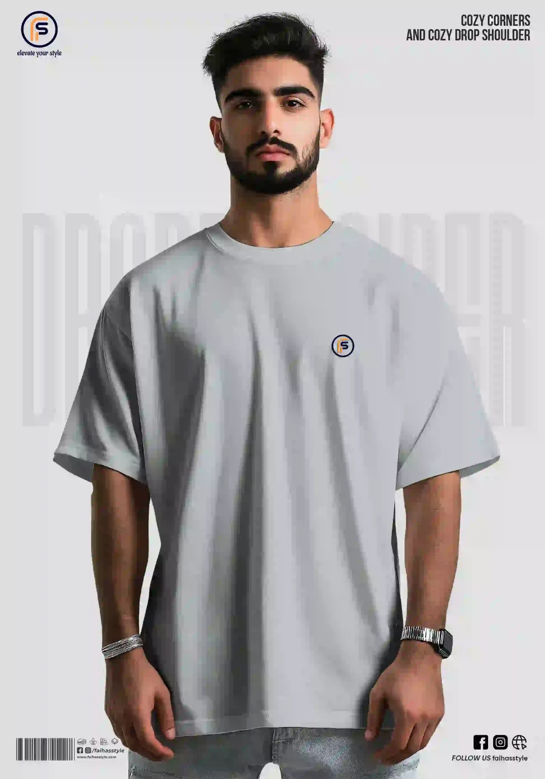 Faiha’s GravityFit Oversized Tee