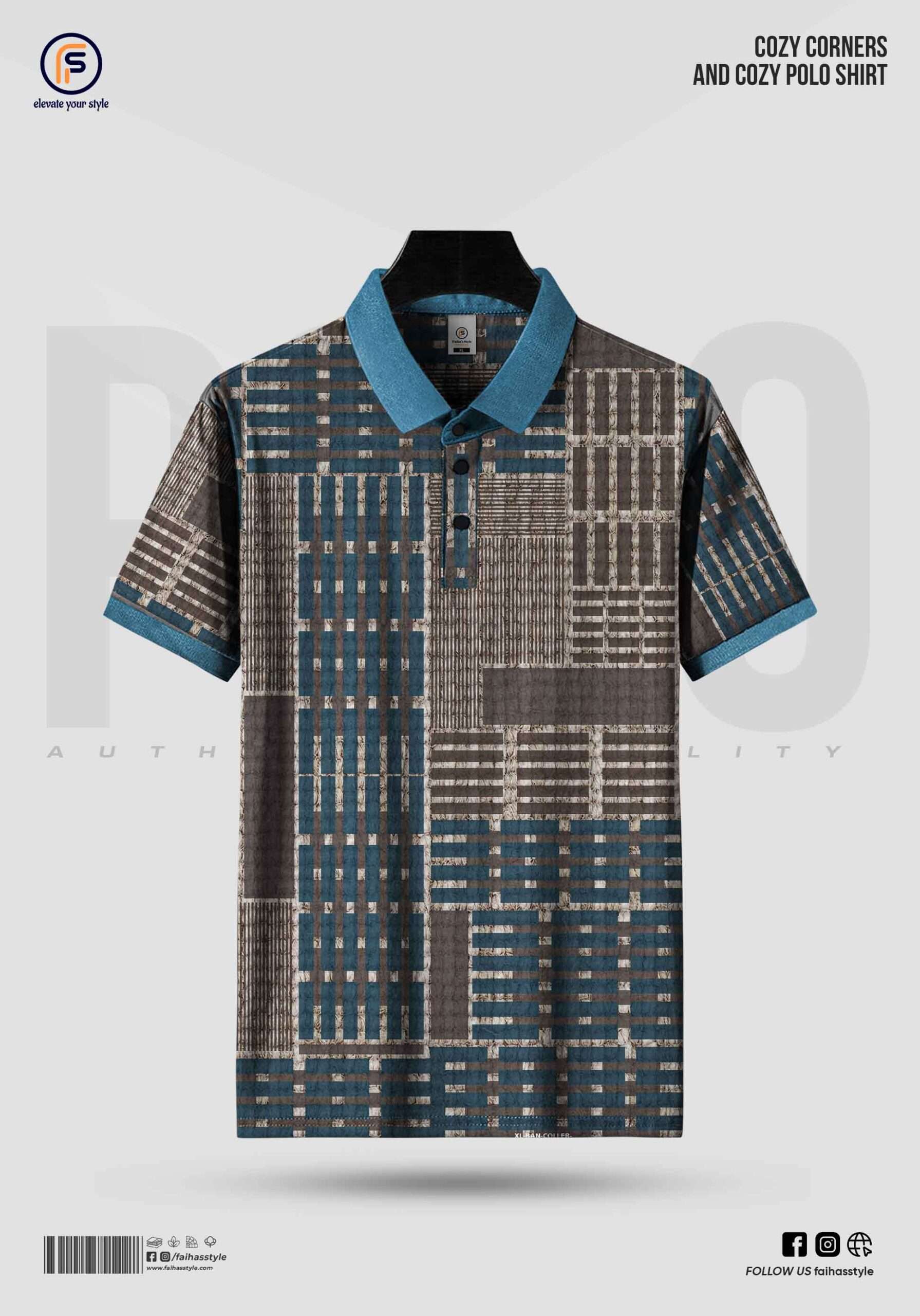 China-All Stitch Polo Shirt