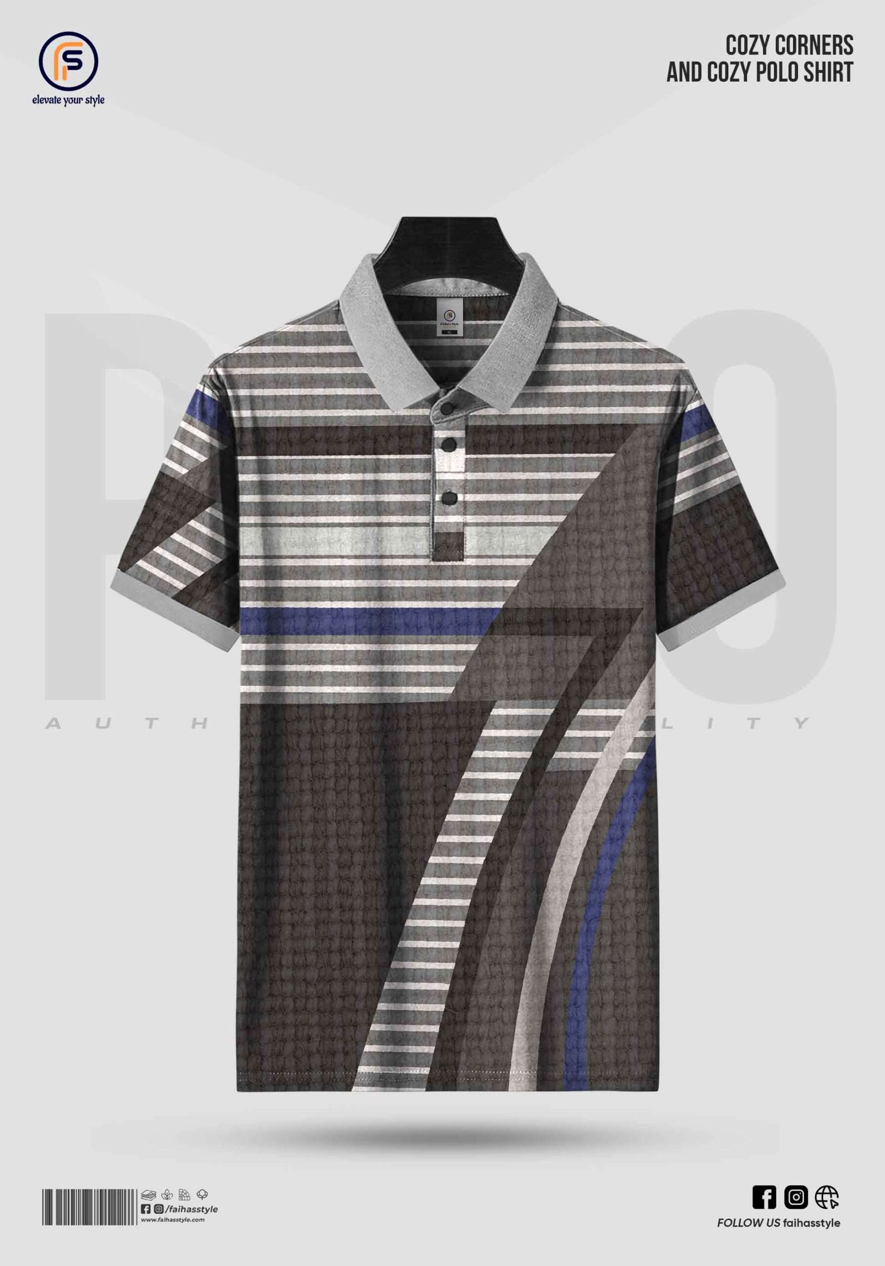 China-All Stitch Polo Shirt