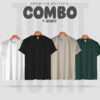 combo 4 2, 1 Men’s Premium Organic Cotton T-Shirt