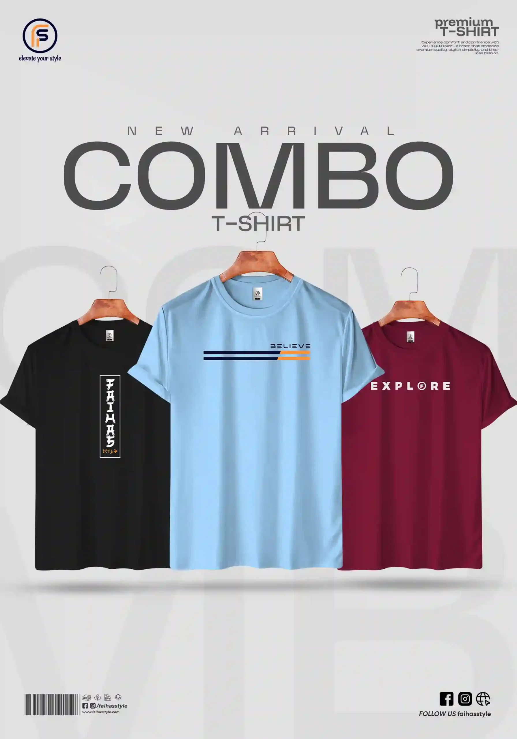 Faiha’s LuxeSoft T-Shirt Bundle