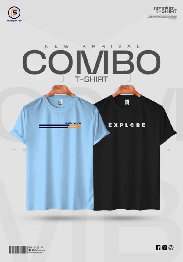 Faiha’s Premium Cotton T-Shirt Combo