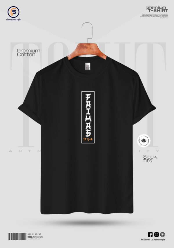 Faiha’s Black Signature T-Shirt
