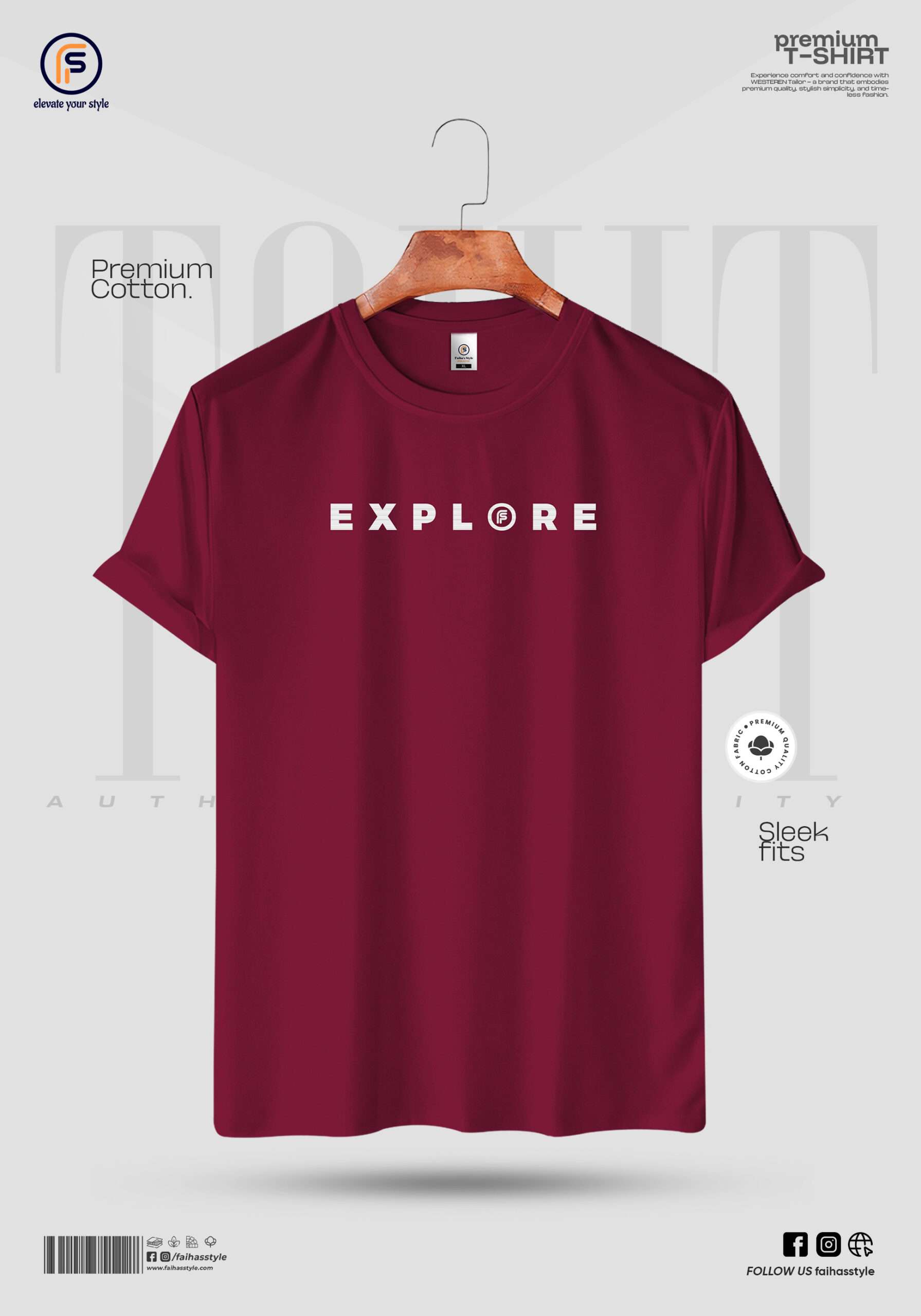 Faiha’s Premium Cotton T-Shirt