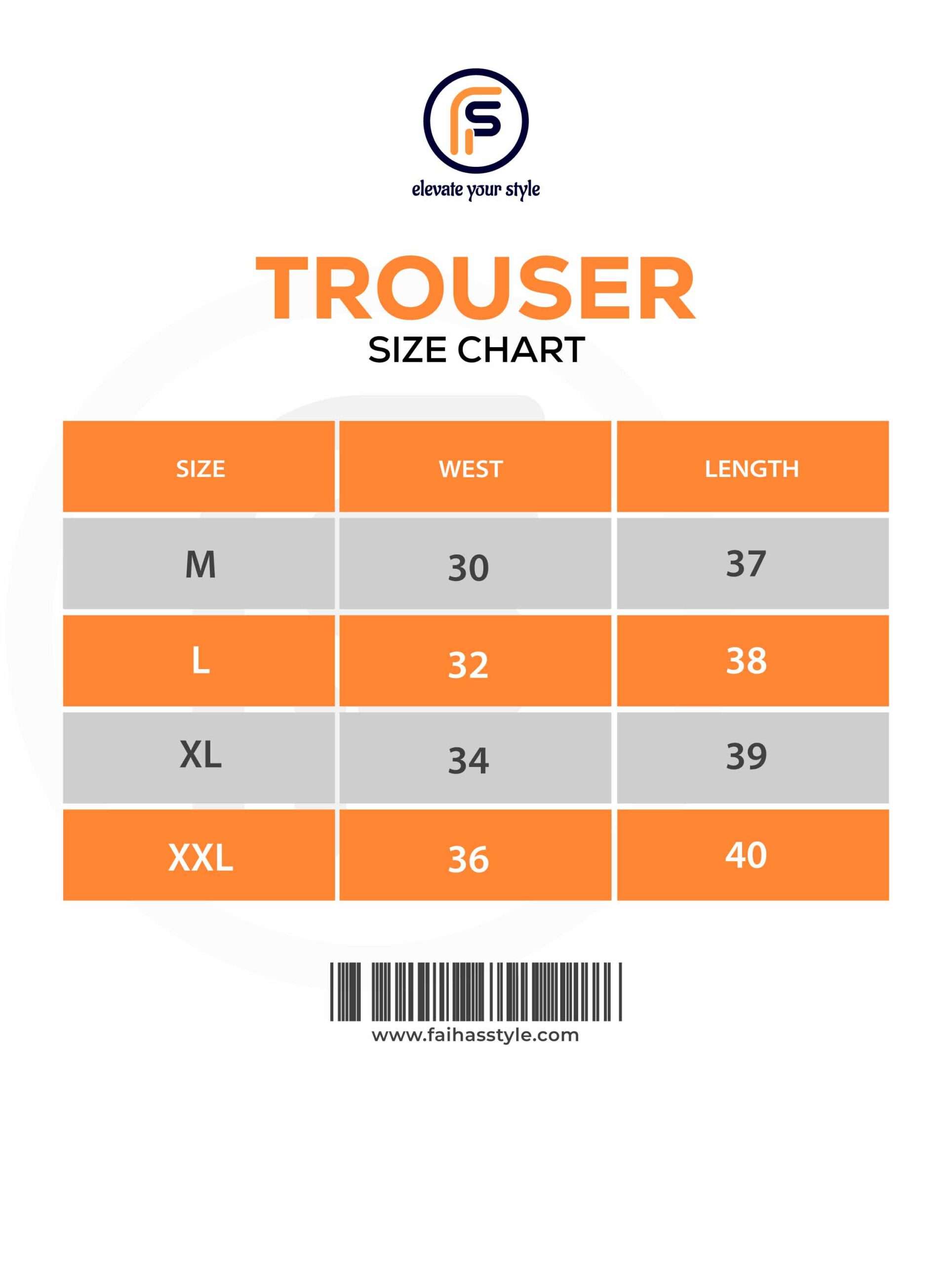 Faiha’s Mash Embossed Trouser