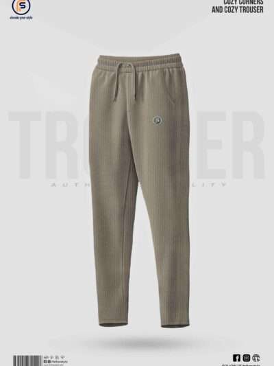 Faiha’s Mash Embossed Premium Trousers