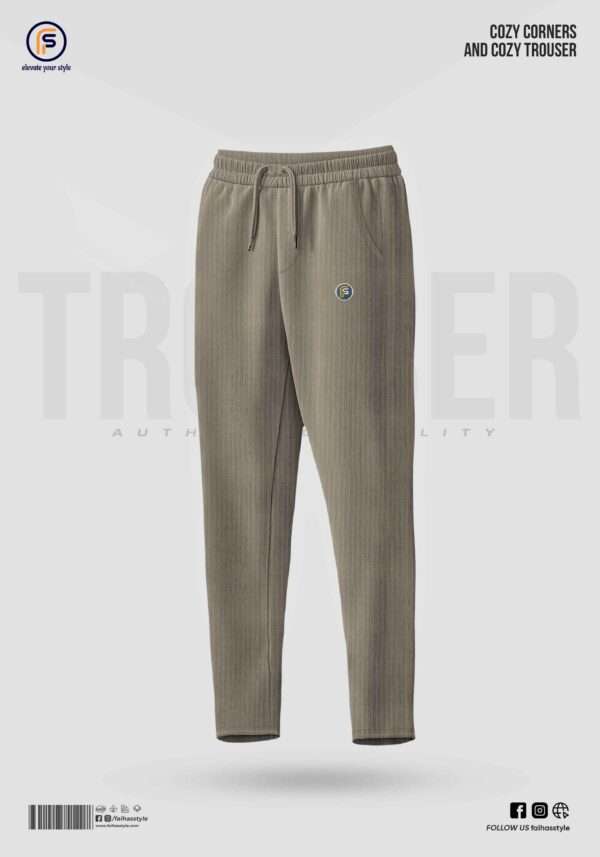 Faiha’s Mash Embossed Premium Trousers