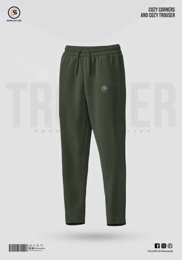 Faiha’s Mash Embossed Premium Trousers