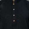 Faihas Gold Edition Black Panjabi for men with imported jacquard fabric and gold buttons