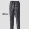 Premium Stripe Trouser for Men Black White | Faiha's Style