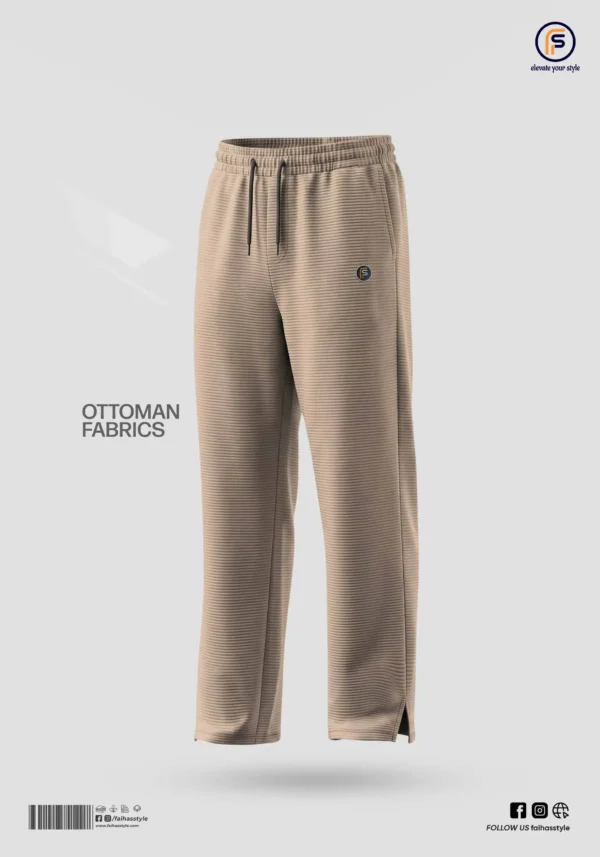 Premium Baggy Trouser Biscuit Premium Baggy Trouser for Men Biscuit | Faiha's Style