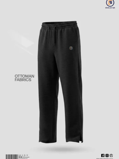 Premium Baggy Trouser for Men Black | Faiha's Style