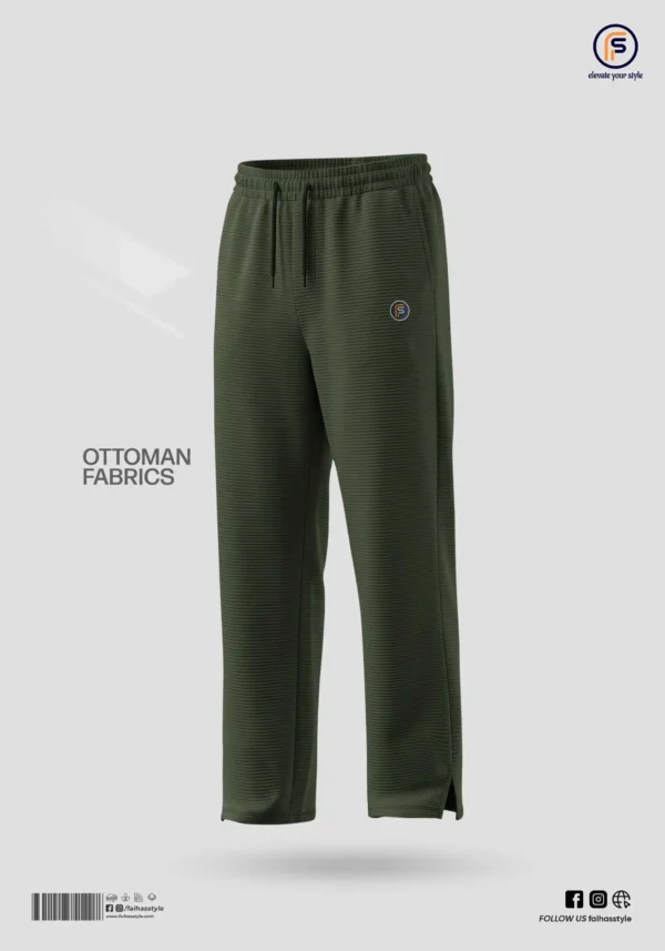 Premium Baggy Trouser Olive Green Premium Baggy Trouser for Men Olive Green | Faiha's Style