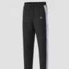 Korean Side Contrast Trouser in Black | Faiha's Style