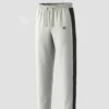 Korean Side Contrast Trouser in White | Faiha's Style