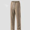 Limited Edition Baggy Trouser in Biscuit | Faiha's Style