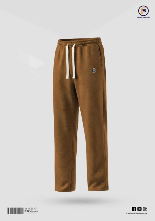 Limited Edition Baggy Trouser in Brown | Faiha's Style
