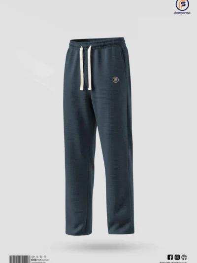Limited Edition Baggy Trouser in Deep Blue | Faiha's Style
