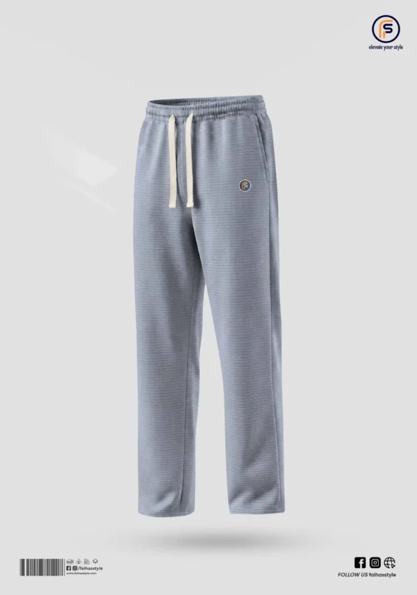 Limited Edition Baggy Trouser in Sky Blue | Faiha's Style