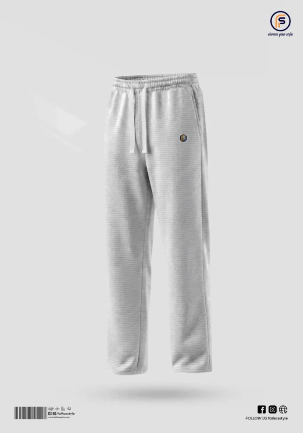 Limited Edition Baggy Trouser in White | Faiha's Style