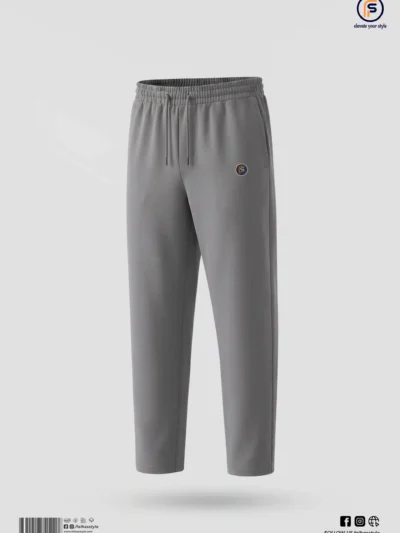 Premium Dobby Trouser for Men Grey | Faiha's Style
