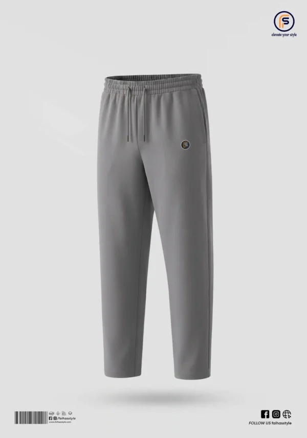 Premium Dobby Trouser Grey Premium Dobby Trouser for Men Grey | Faiha's Style