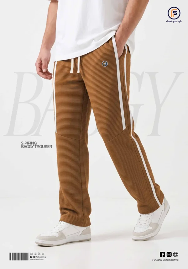 2-pipen-baggy-trouser-brown 2 Pipen Baggy Trouser