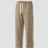 Korean Baggy Trouser - Biscuit Korean Baggy Trouser in Biscuit | Faiha's Style