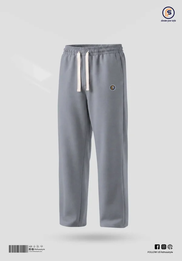 Korean Baggy Trouser - Light Ash Korean Baggy Trouser in Light Ash | Faiha's Style