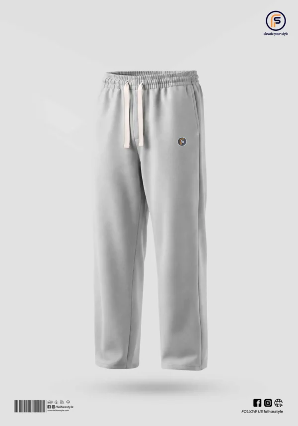 Korean Baggy Trouser - Off White Korean Baggy Trouser in Off White | Faiha's Style