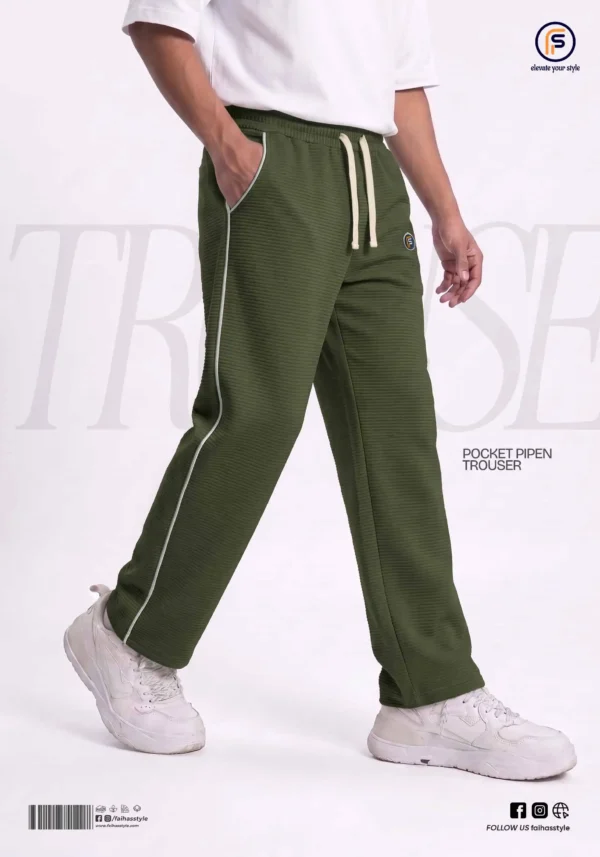 Pocket Pipen Trouser - Olive pocket-pipen-trouser-olive
